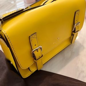 Kate Space Crossbody bag bright yellow